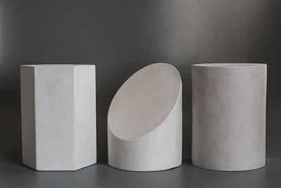 Набор гипсовых геометрических тел (15 шт.)