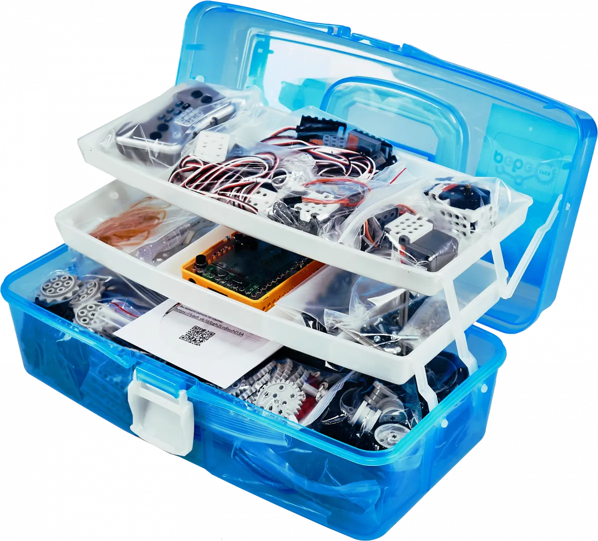 Детский конструктор по образовательной робототехнике «РОБОТРЕК БАЗОВЫЙ»