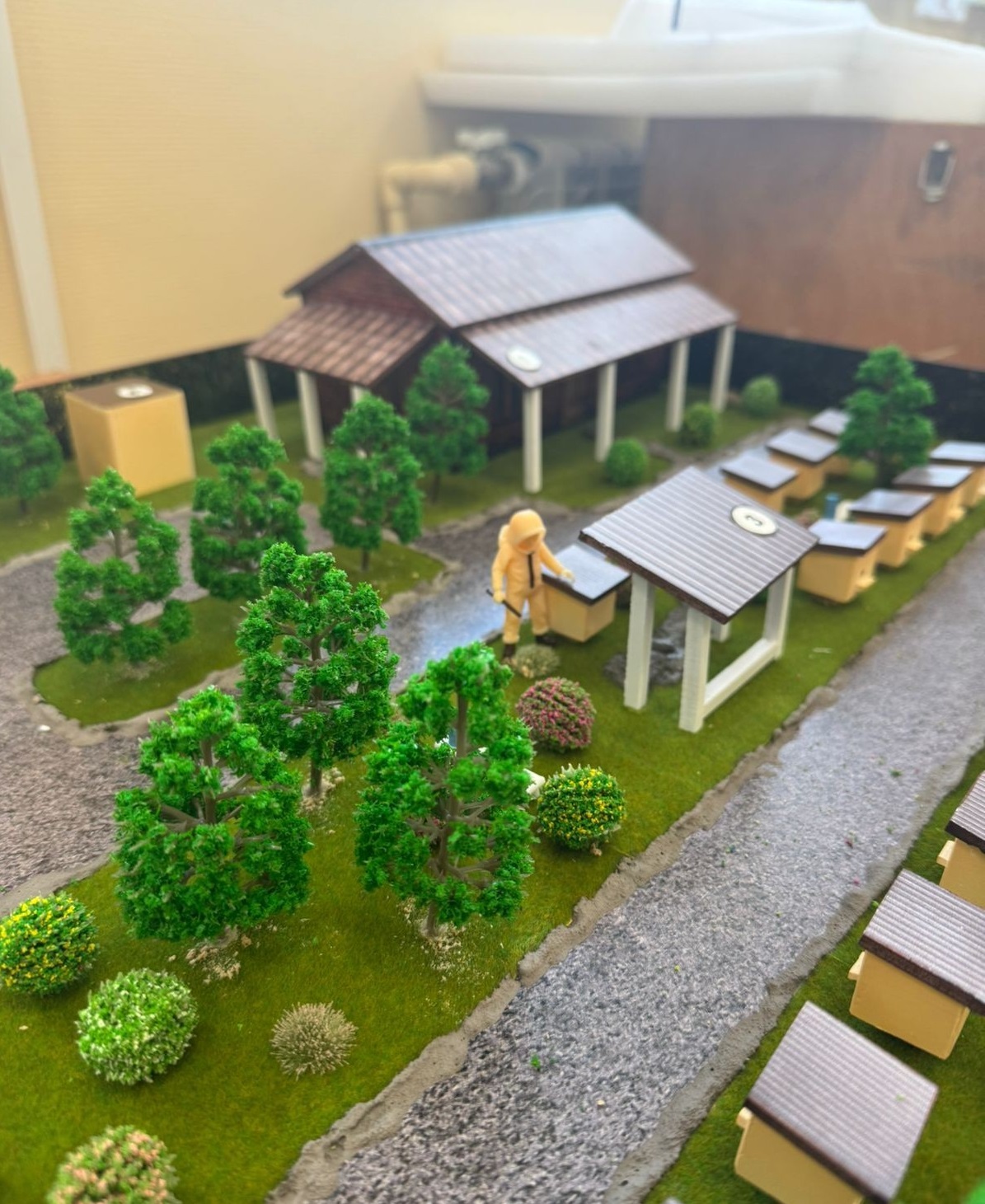 3Д макет пасеки