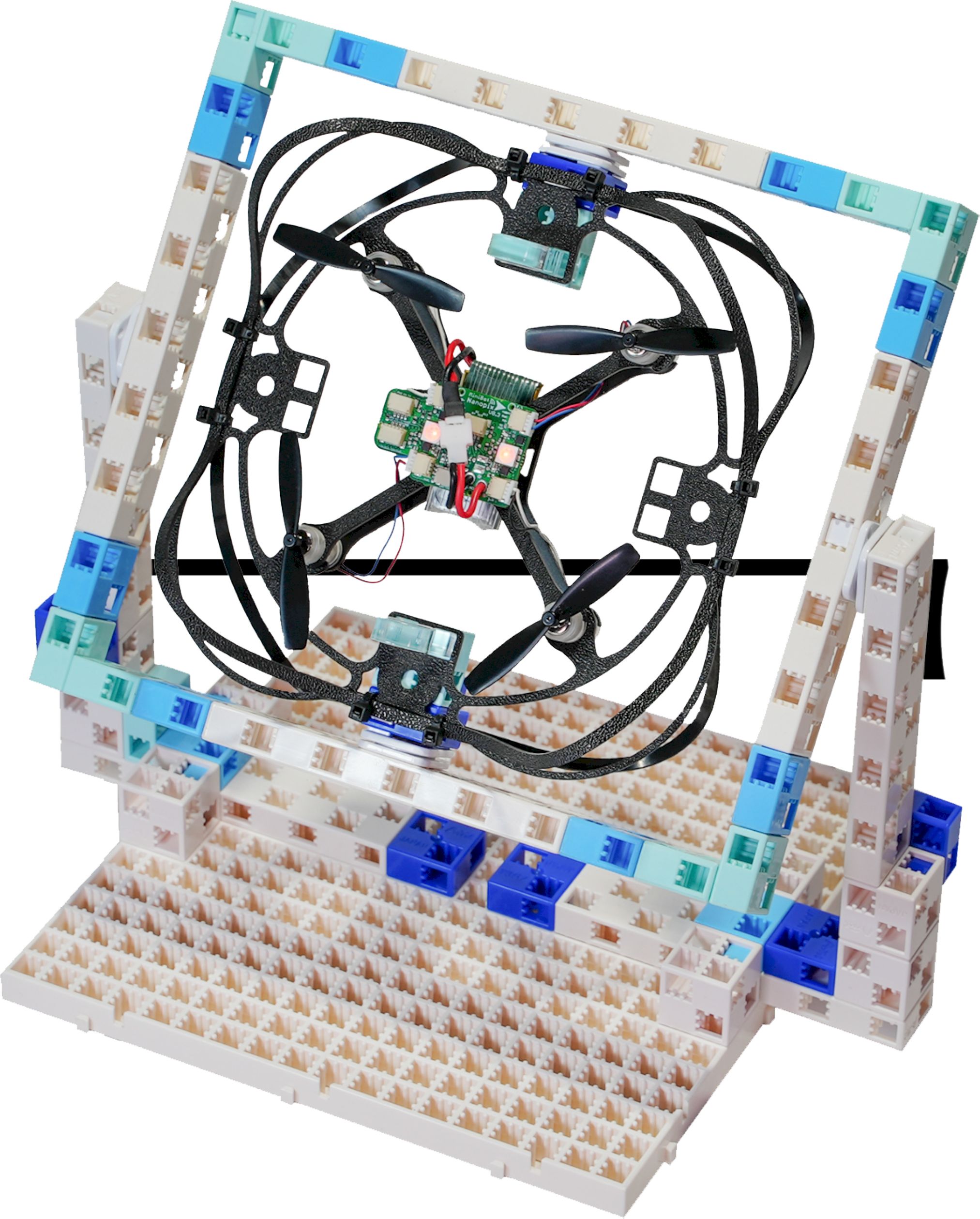 Образовательный модуль для изучения аэродинамики полета «Квадрокоптер» (базовый)