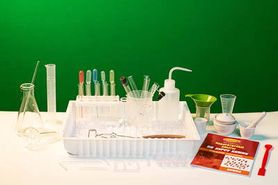 Набор хим. посуды и принадлежностей для лаб. работ по химии (НПХЛ).