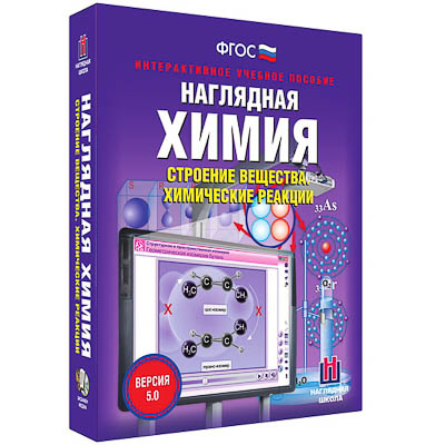 Интерактивное учебное пособие "Наглядная химия. Строение вещества. Химические реакции"