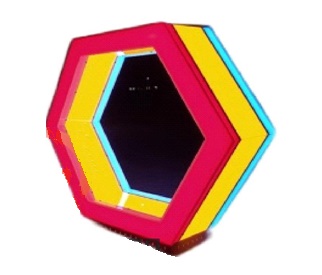 Элемент трассы Lumi трехцветная 