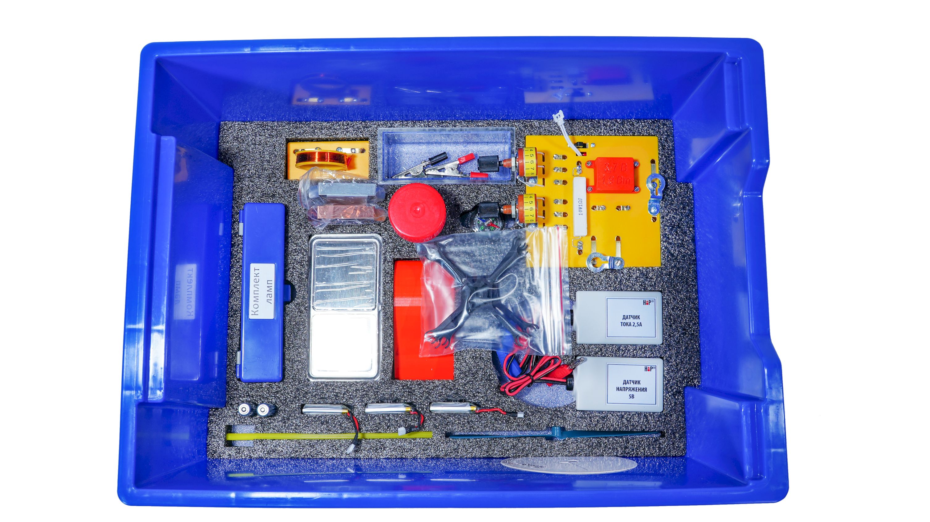 Образовательный модуль для изучения аэродинамики полета «Квадрокоптер» (расширенный)