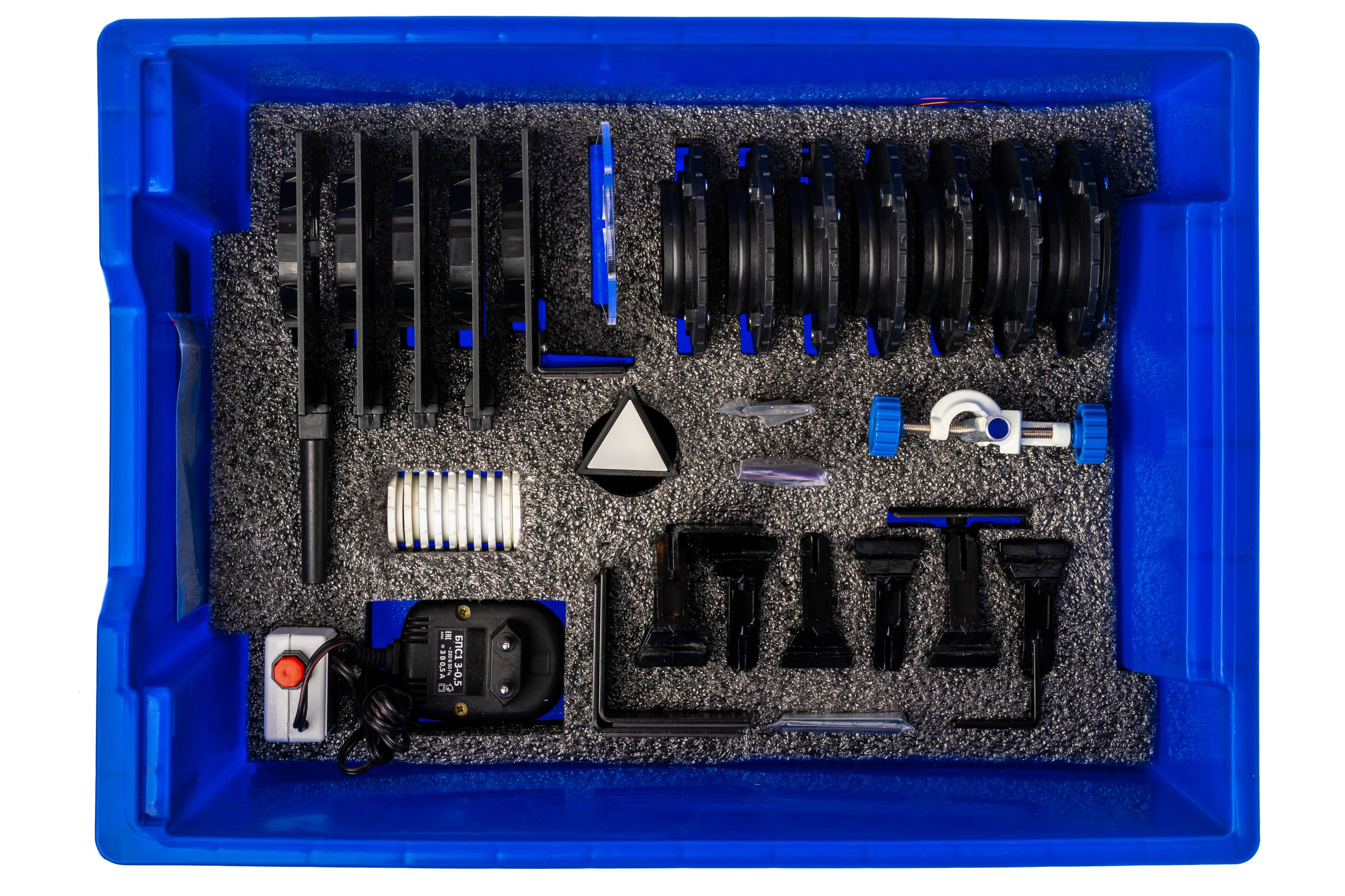Набор демонстрационный по волновой оптике