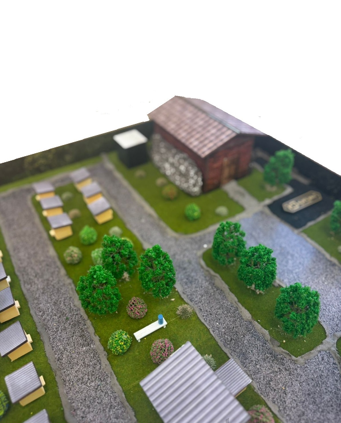 3Д макет пасеки