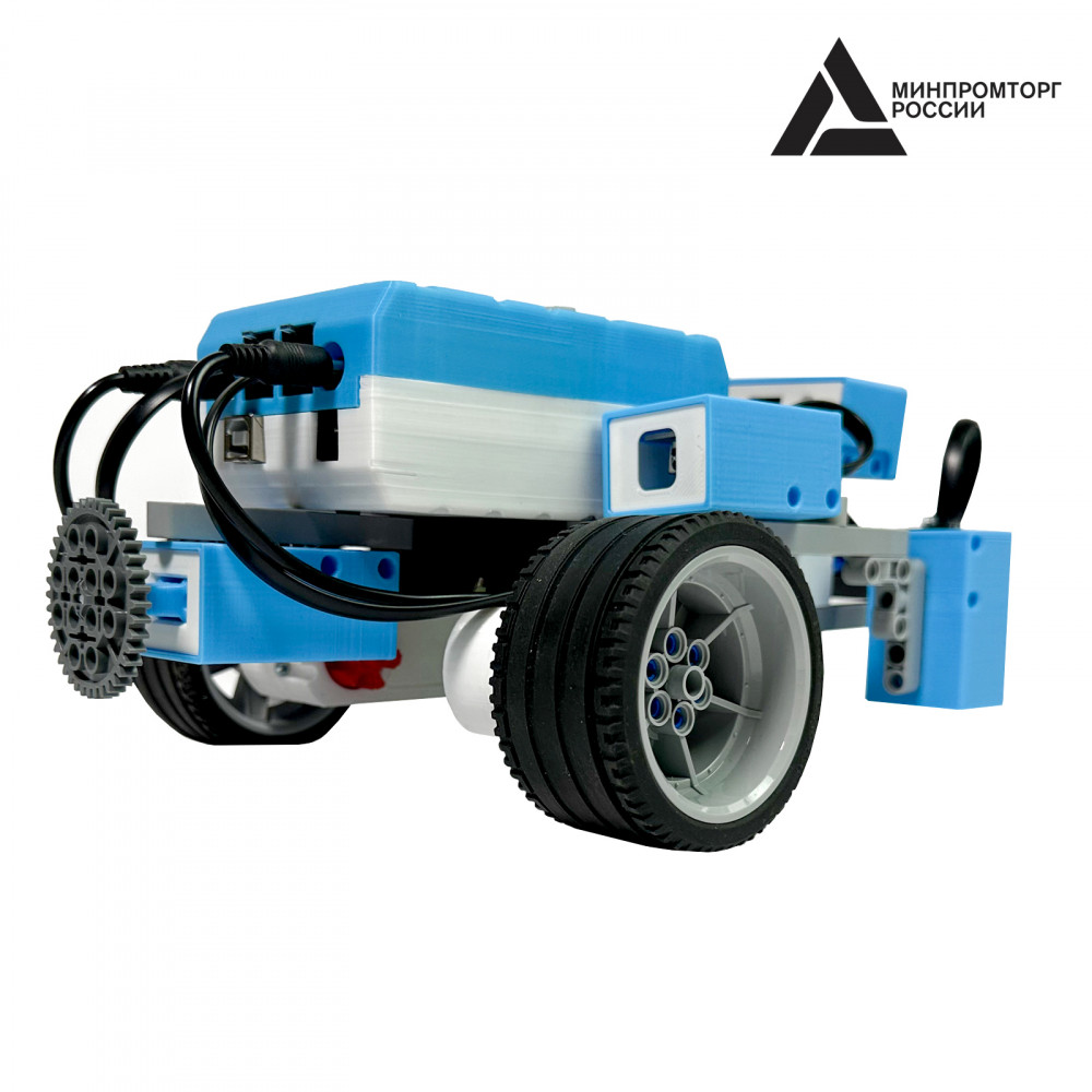 Общеобразовательный конструктор для практического изучения принципов создания электронных устройств на основе электронных компонентов Hobots  Модель - Hobots L