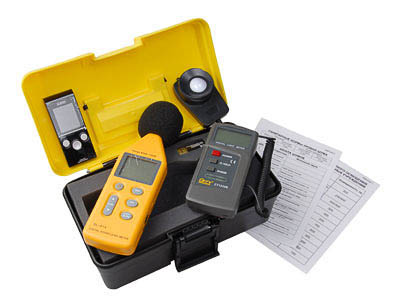 Комплект цифровых приборов (датчиков) для оценки экологического состояния в школе