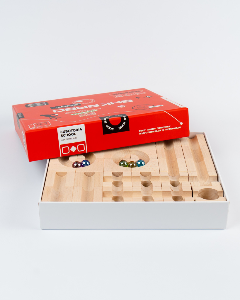Конструктор Shkrabo® Cubotoria school