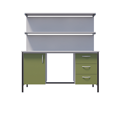 Стол лабораторный на металлокаркасе