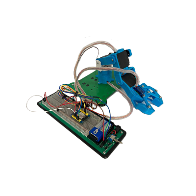 Ресурсный набор к образовательному набору для конструирования, изучения электроники и микропроцессоров Модель - Hobots HP-2