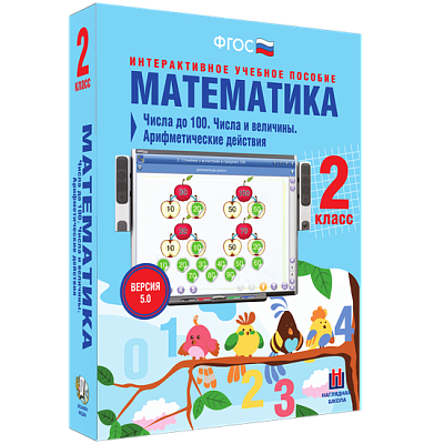 Математика 2 класс. Числа до 100. Числа и величины. Арифметические действия