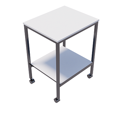 Столик лабораторный на колёсах