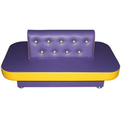 Диван круговой для раздевания (овальный) «Пуговка»