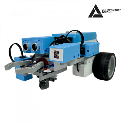 Общеобразовательный конструктор для практического изучения принципов создания электронных устройств на основе электронных компонентов Hobots  Модель - Hobots L