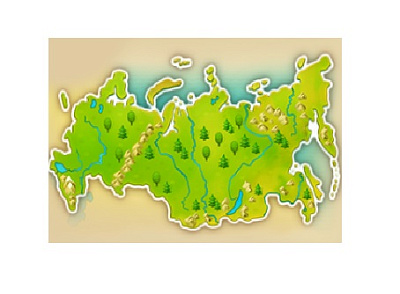 Дополнительные занятия "Играй и развивайся: Родина в ладошках: Карта России"