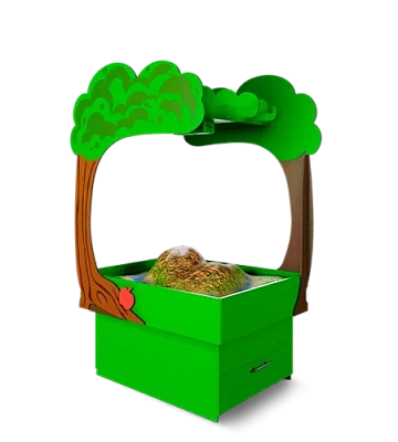 Интерактивная песочница "Полянка"  