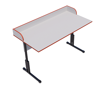 Парта с бортиком (пластик), разные группы роста