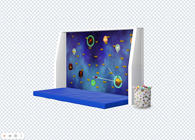 Интерактивный скалодром с креплением к полу