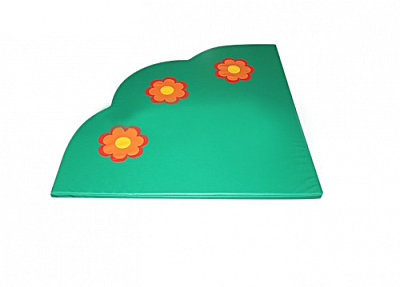 Мат "Лужок" 1/4 круга 