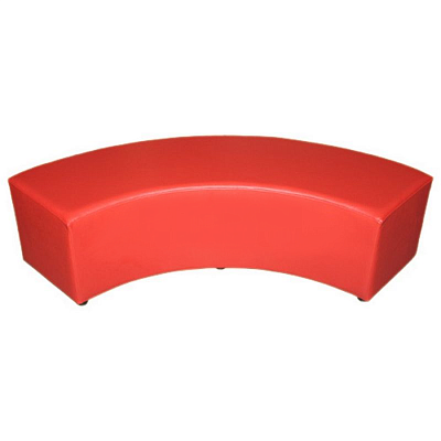 Банкетка полукруглая на каркасе» (на опоре)